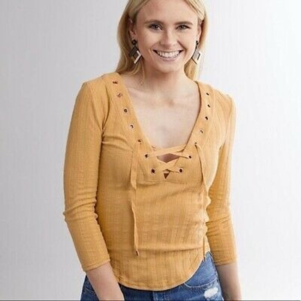 NWT Free People X Buckle Ice Cold Top in Sun Fade